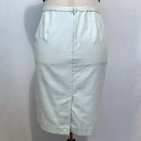 Brooks Brothers 346 Striped Straight Skirt Women 8 - Picture 6 of 12